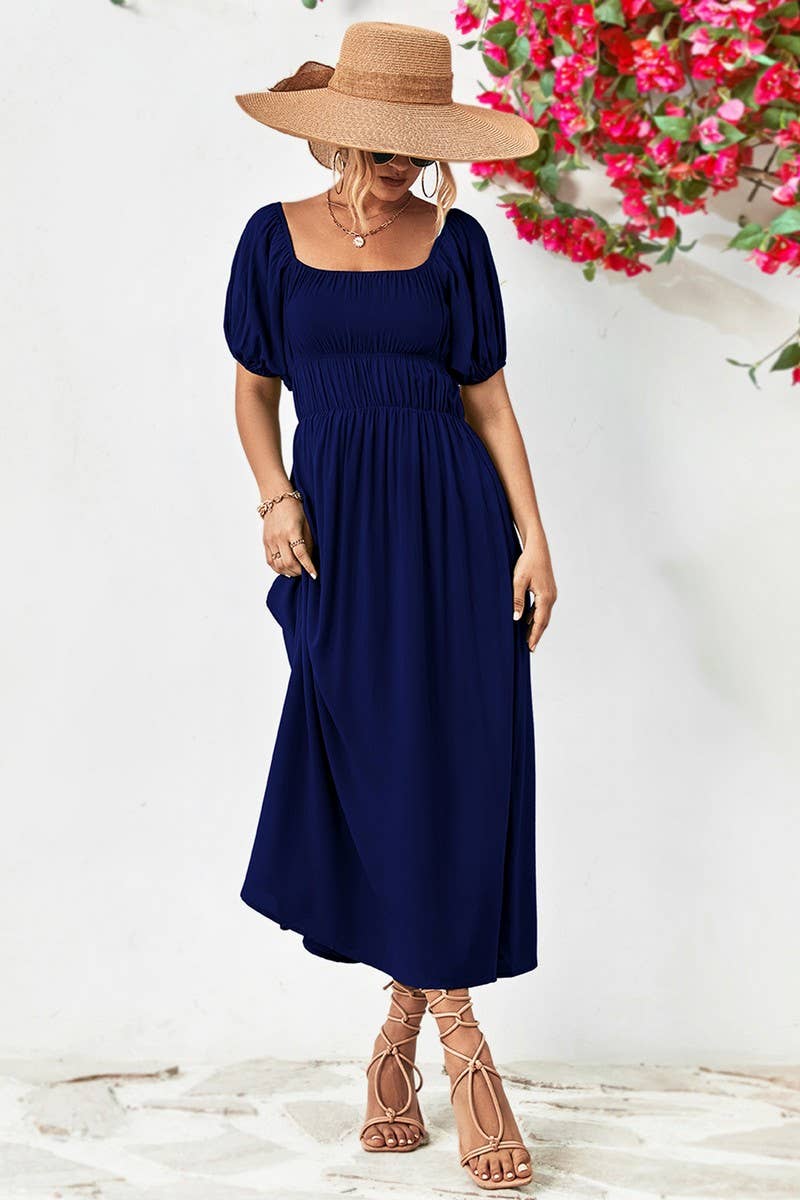 CWDMD4607_2025 NEW FRESH AND SWEET ONE-SHOULDER DRESS