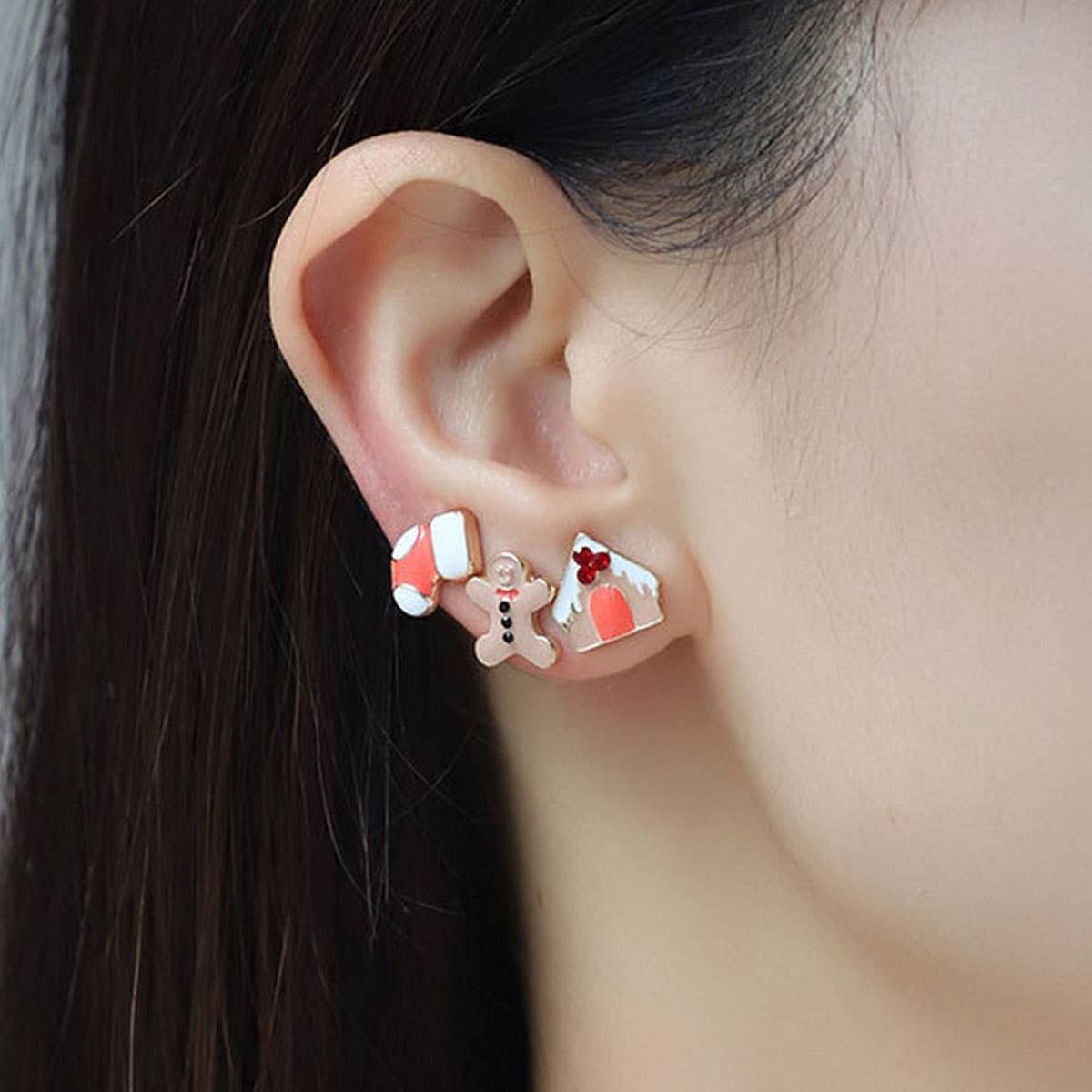 CHRISTMAS COLLECTION NECKLACE AND EARRING SET