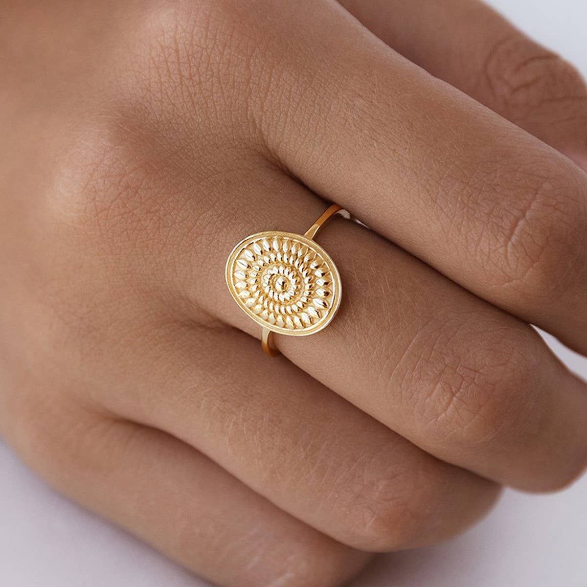 2024 NEW PERSONALITY RETRO ROUND RING_CWAJE1738