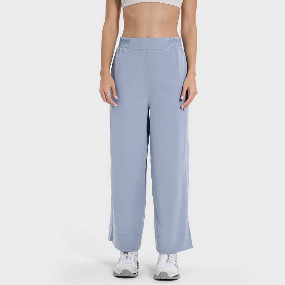 Women's Ice-Feel Wide-Leg Yoga Pants