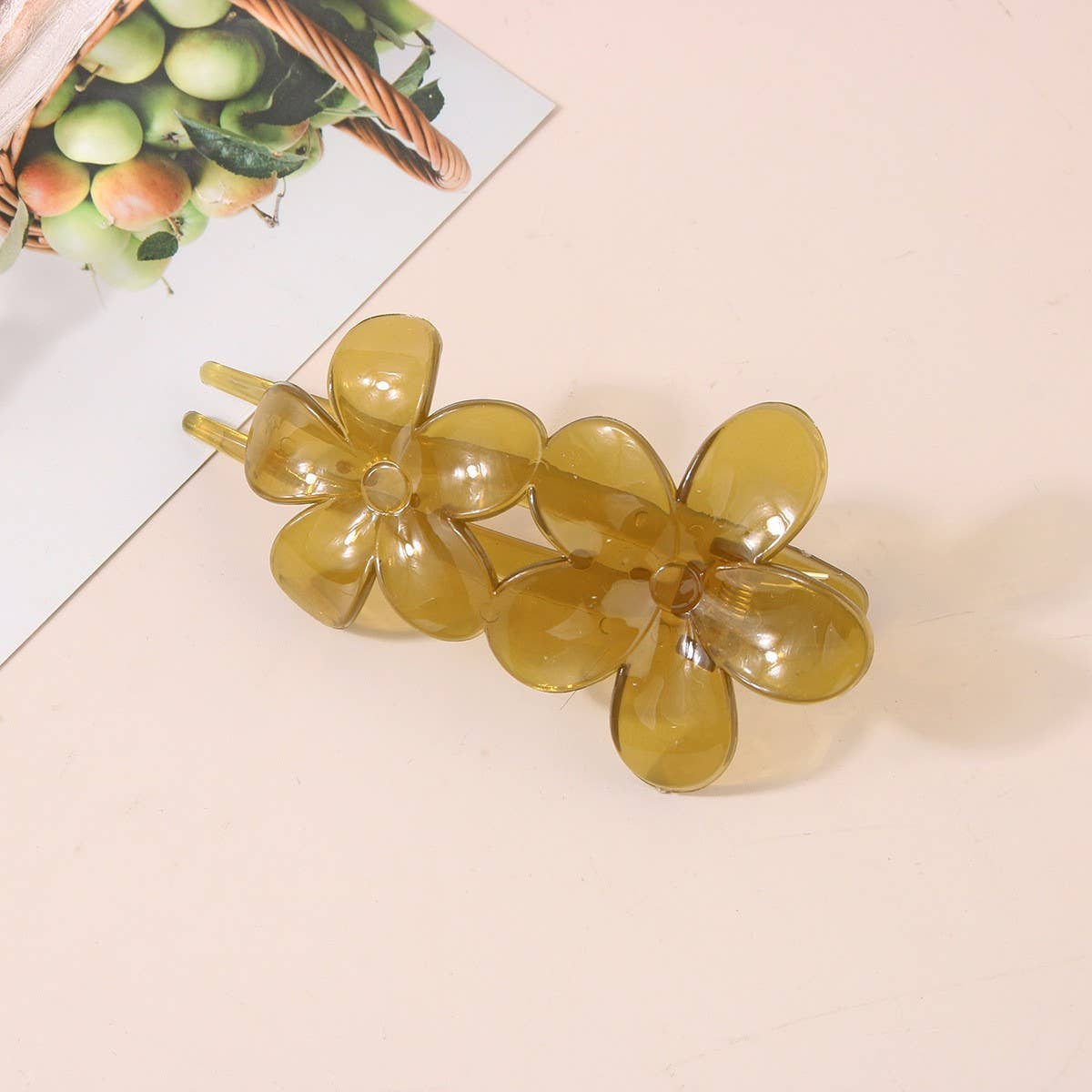 Butterfly & Flower Hair Clip ??œUpdo Accessory_CWMM5006