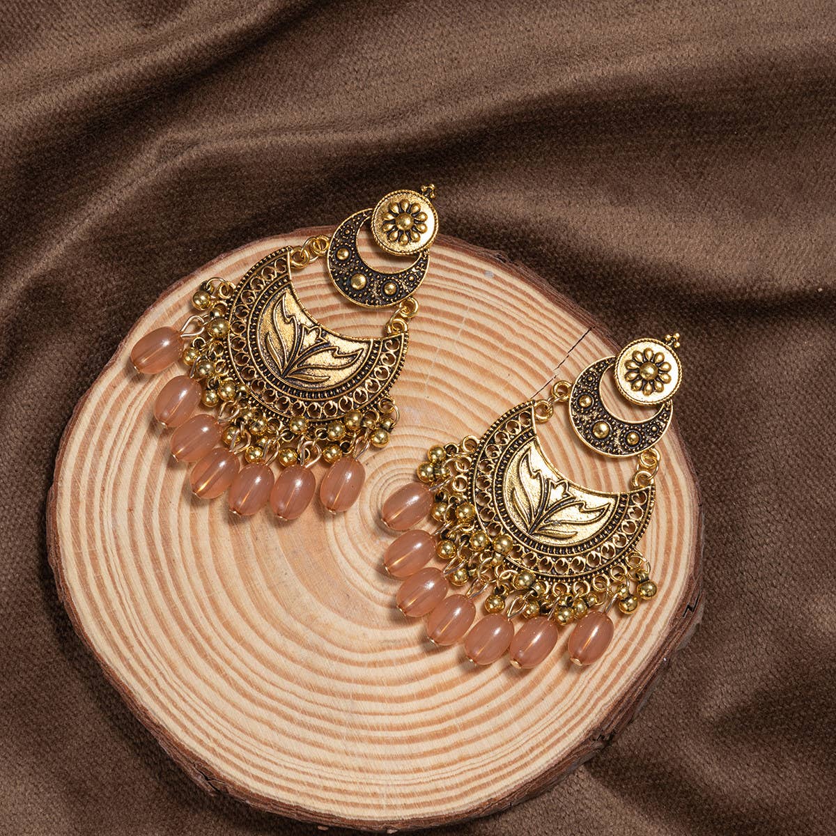 HOT SELLING BOHEMIAN SMALL MILLET BEAD EARRINGS