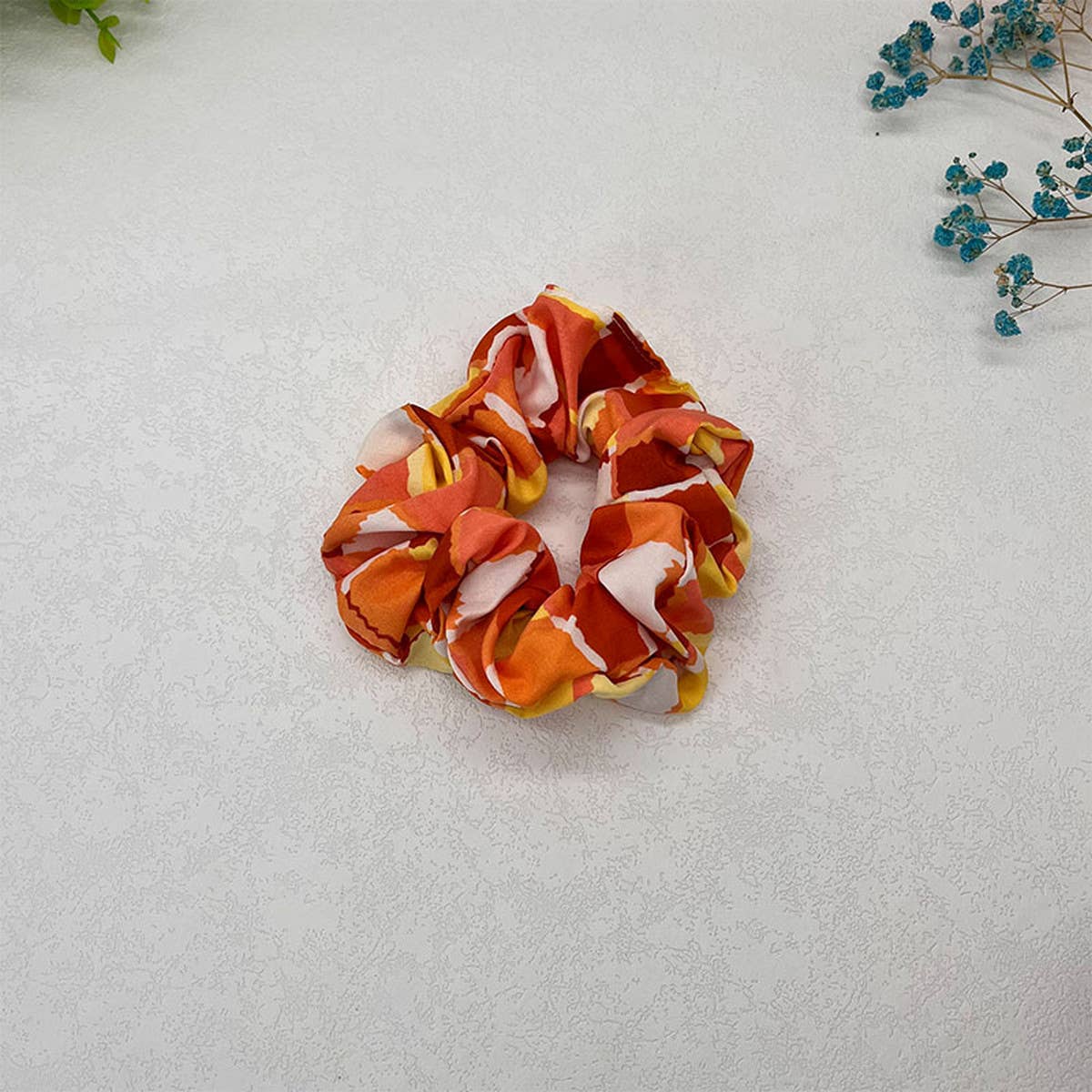 NEW MIXED COLOR CHECKERBOARD LARGE HAIR TIE