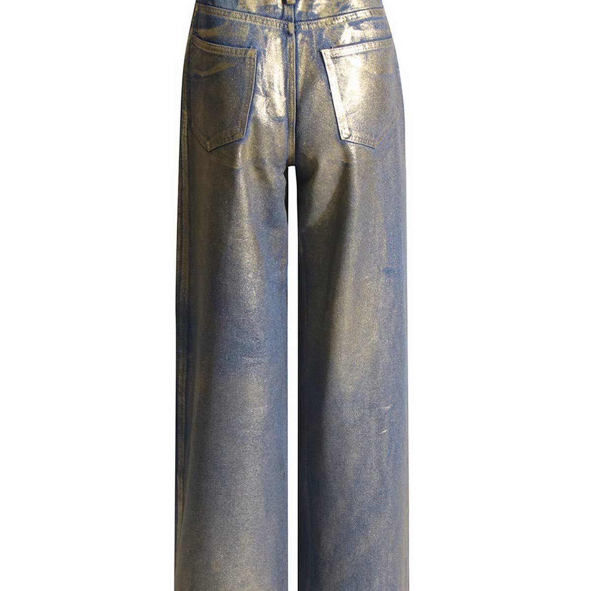 MID RISE STRAIGHT SPRAY PAINTED GRADIENT JEANS