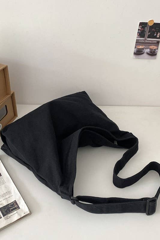 Crossbody Canvas Big Shoulder Bag_CWAB0420