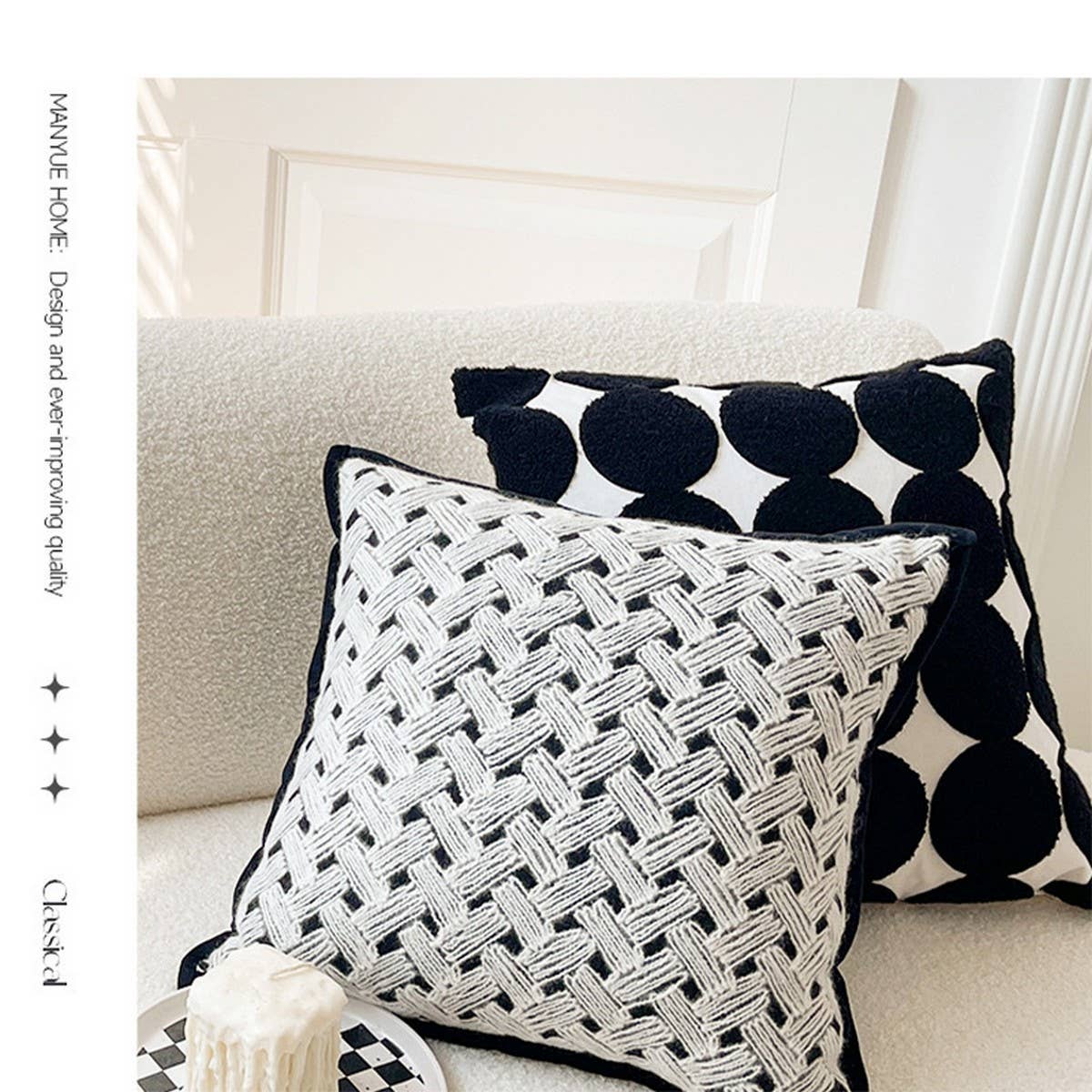 Sofa Pillow Cover for Living Room & Bay Window_CWMM7698