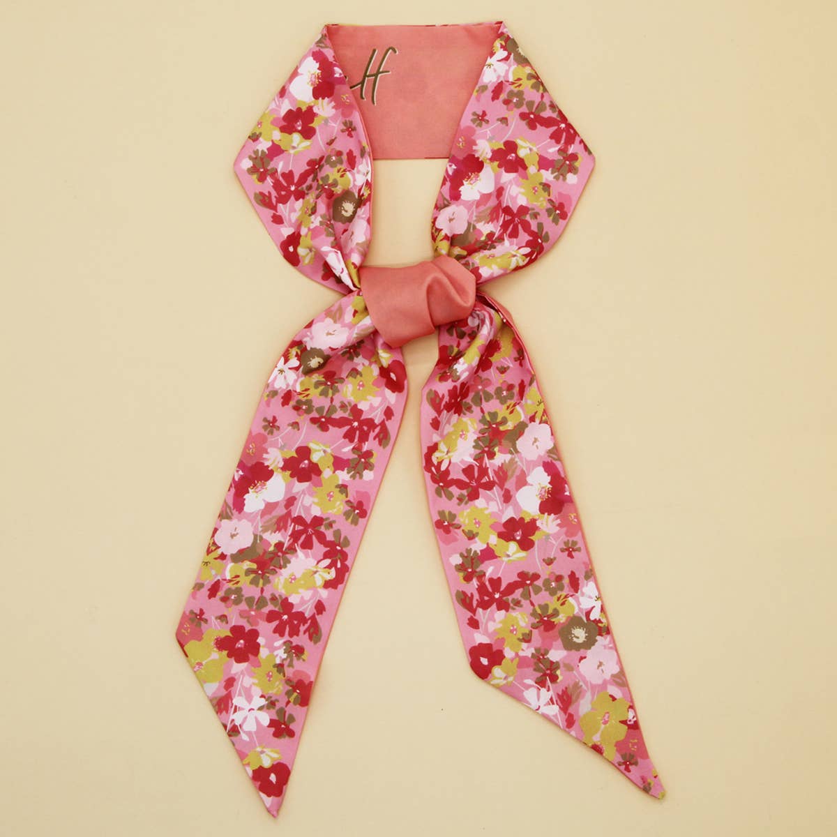 Skinny Silk Feel Scarf ??Hair, Bag, Gift Ribbon_CWASC0082