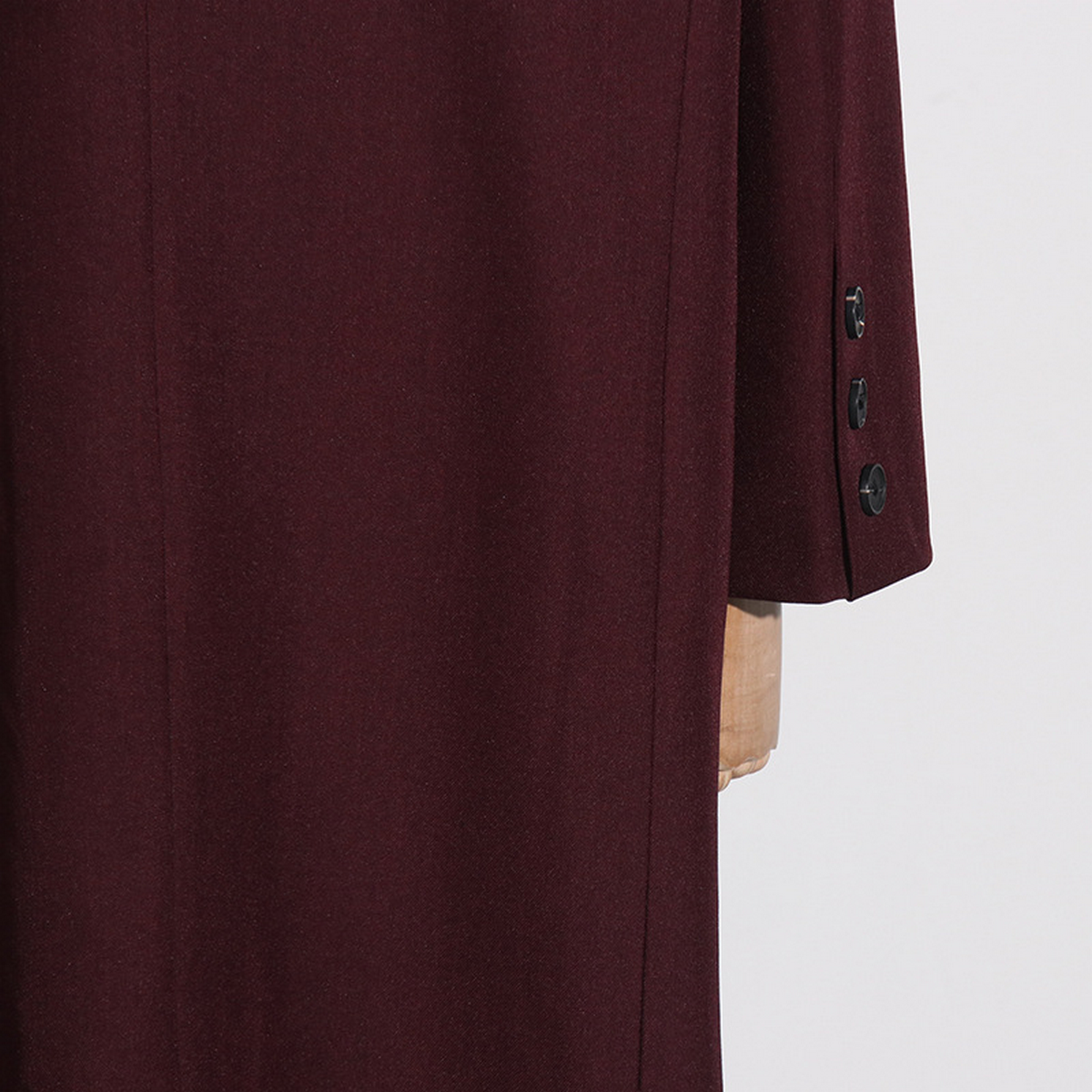 Elegant Long Solid Color Trench Coat for Women