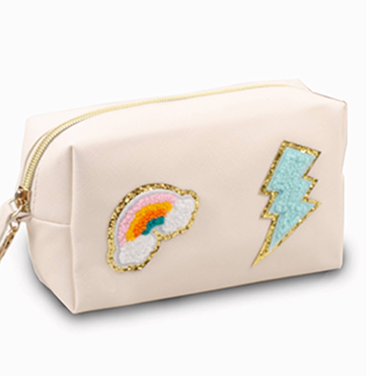 WOMEN FASHION LETTER STICK PORTABLE COSMETIC BAG_CWAB0592