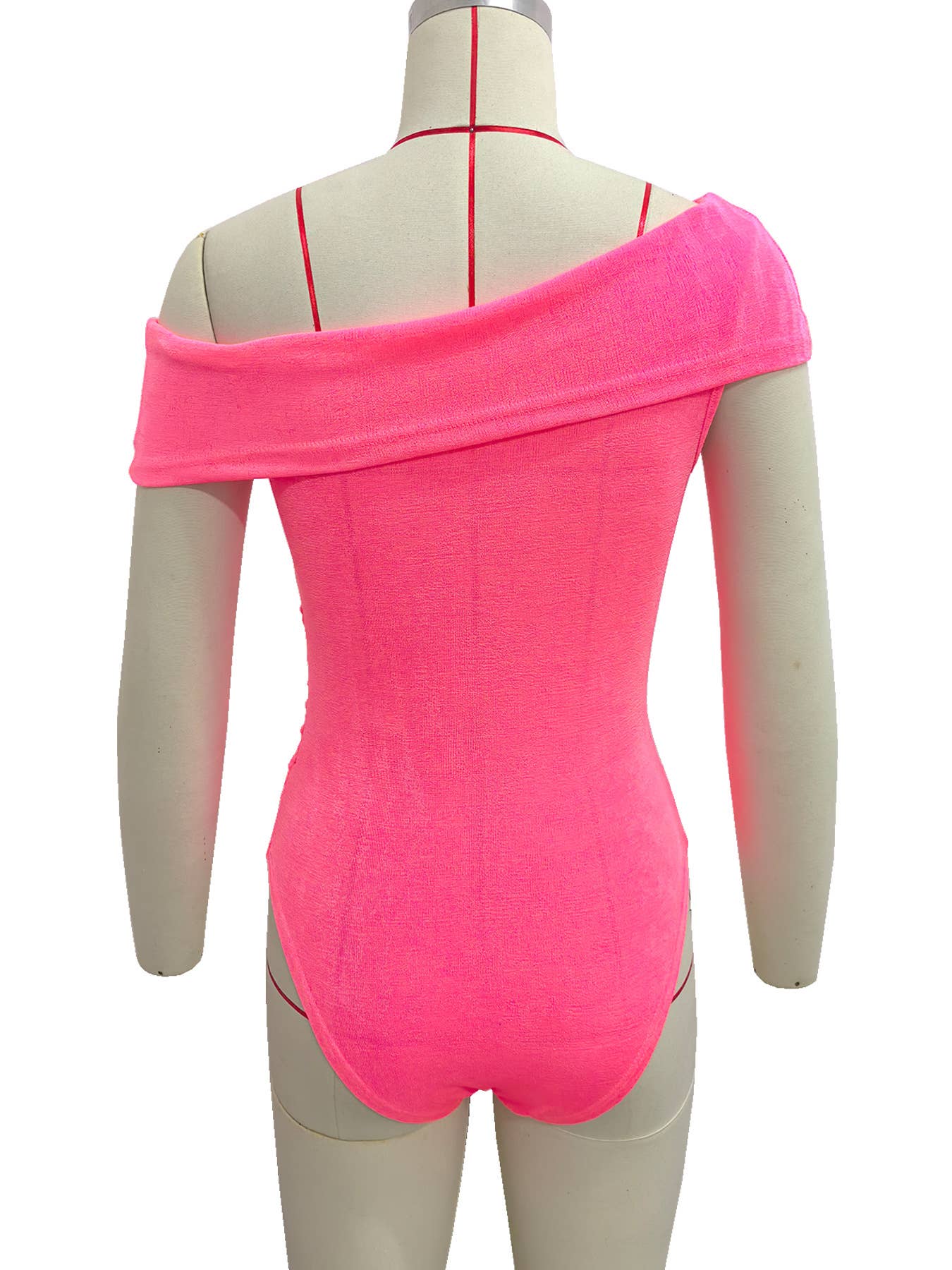 SEXY SLIM FASHION ONE-SHOULDER ONESIE