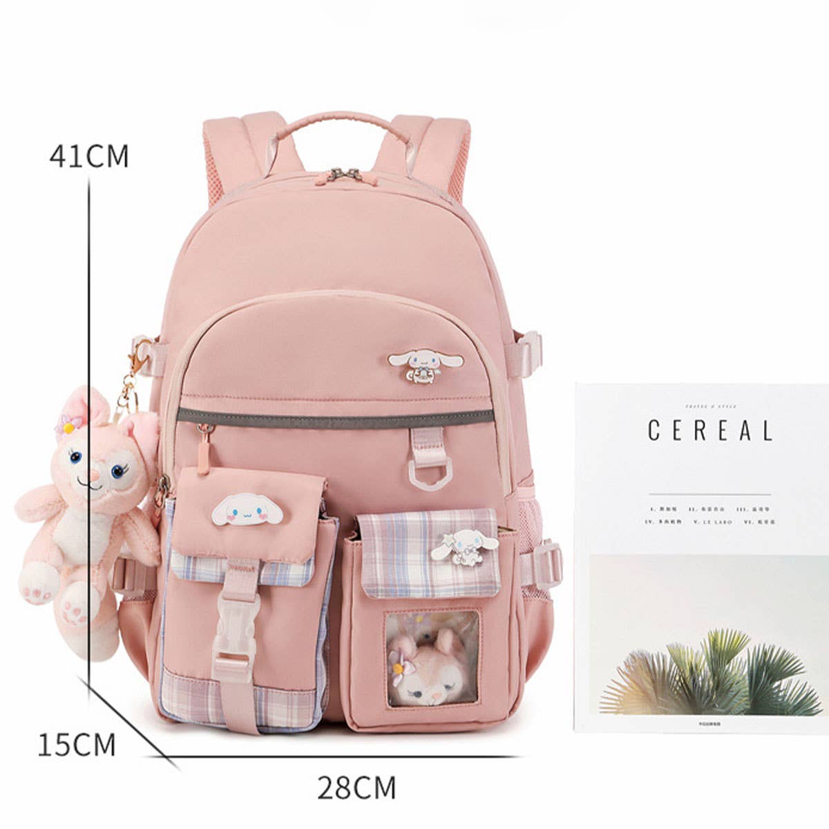 JK Backpacks for School Girls Lightweight Bag_CWAB5498