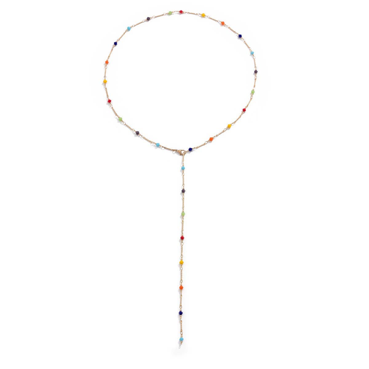 SIMPLE AND FASHIONABLE TASSEL Y-CHAIN NECKLACE