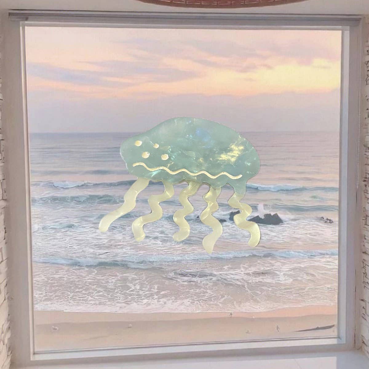 CWAHA4444_NEW OCEAN SERIES CUTE STARFISH HAIRPIN