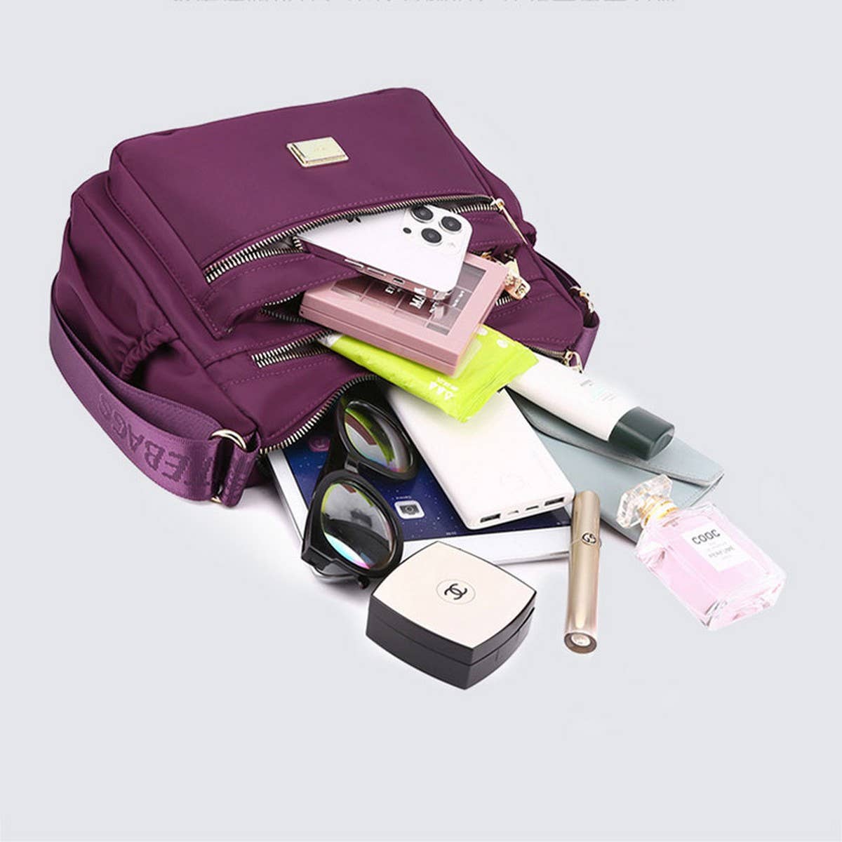 OXFORD CLOTH VERSATILE SHOULDER MESSENGER BAG_CWASC1765