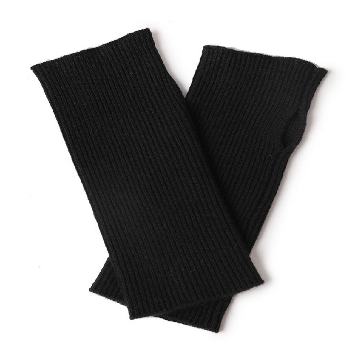 Cashmere Knit Gloves ??Half Finger for Students_CWAG0528