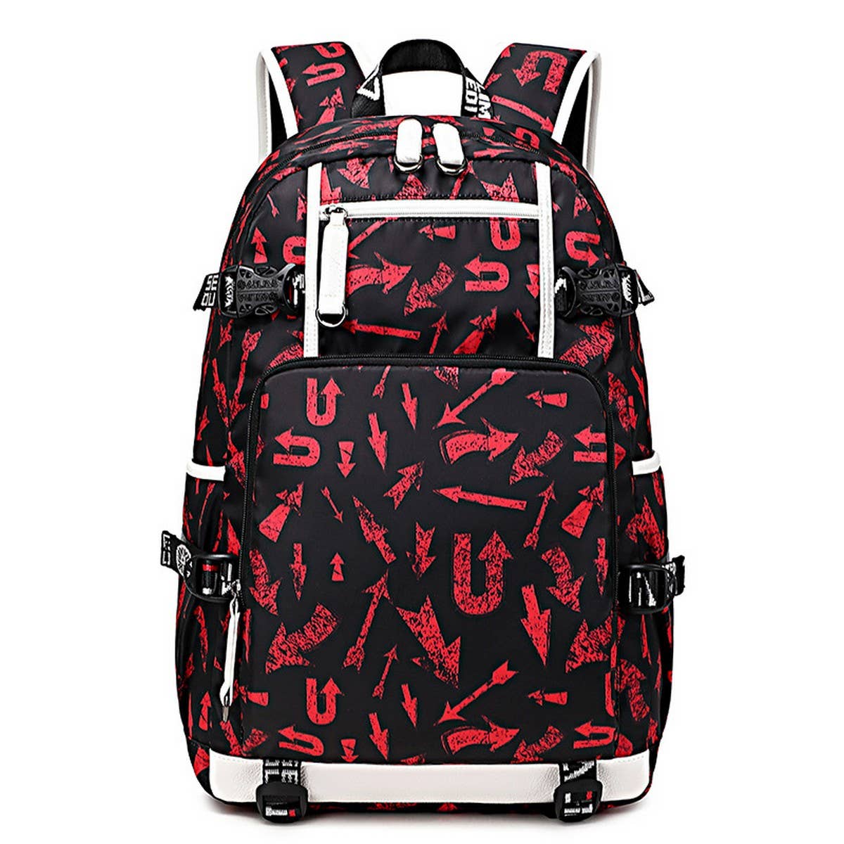 Backpacks for School ??Large & Stylish Heat Print_CWAB5387