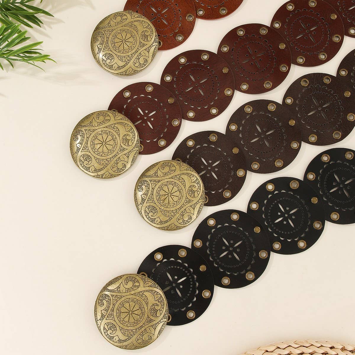 Vintage Hollow Out Western Belt for Dresses Jeans_CWABE1229