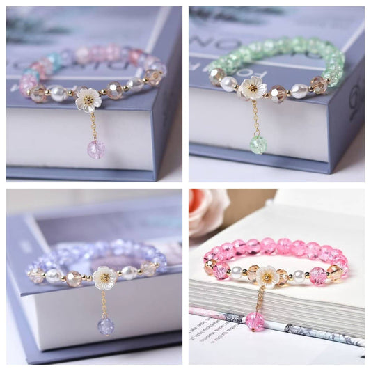 SIMPLE AND EXQUISITE IMITATION CRYSTAL BRACELET