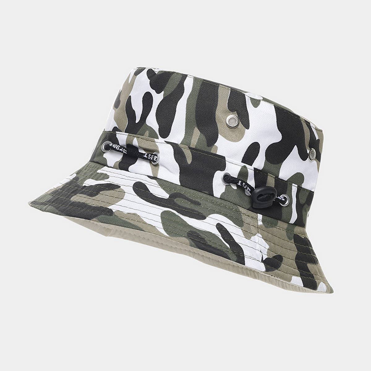 Unisex Camo Outdoor Sun Hat for Hiking & Fishing_CWAH3871