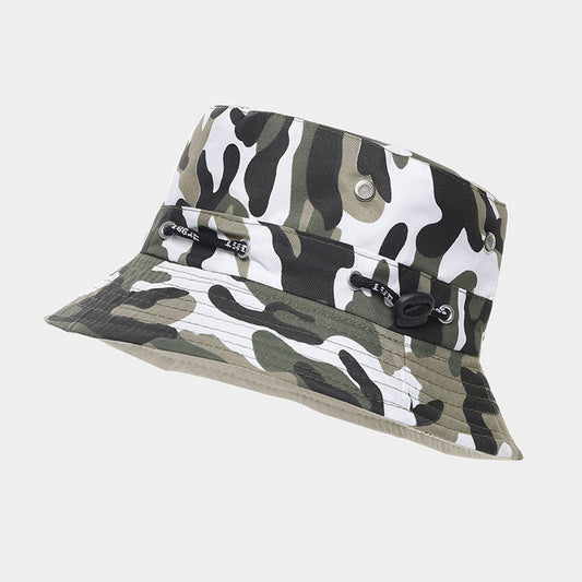 Unisex Camo Outdoor Sun Hat for Hiking & Fishing_CWAH3871