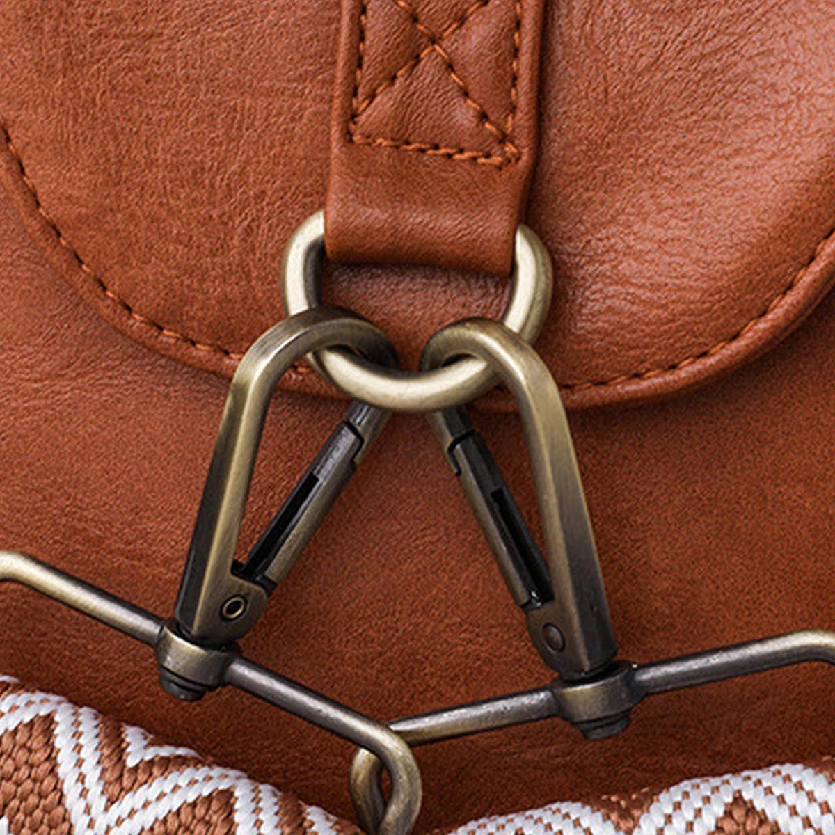 LEISURE TRAVEL DUAL-PURPOSE CHEST BAG BACKPACK_CWAB2881