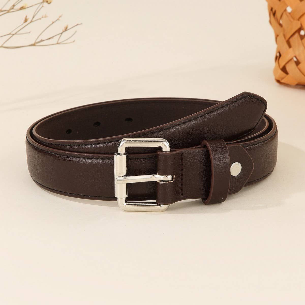 Minimalist Business Casual Belt for Pants Jeans_CWABE1236