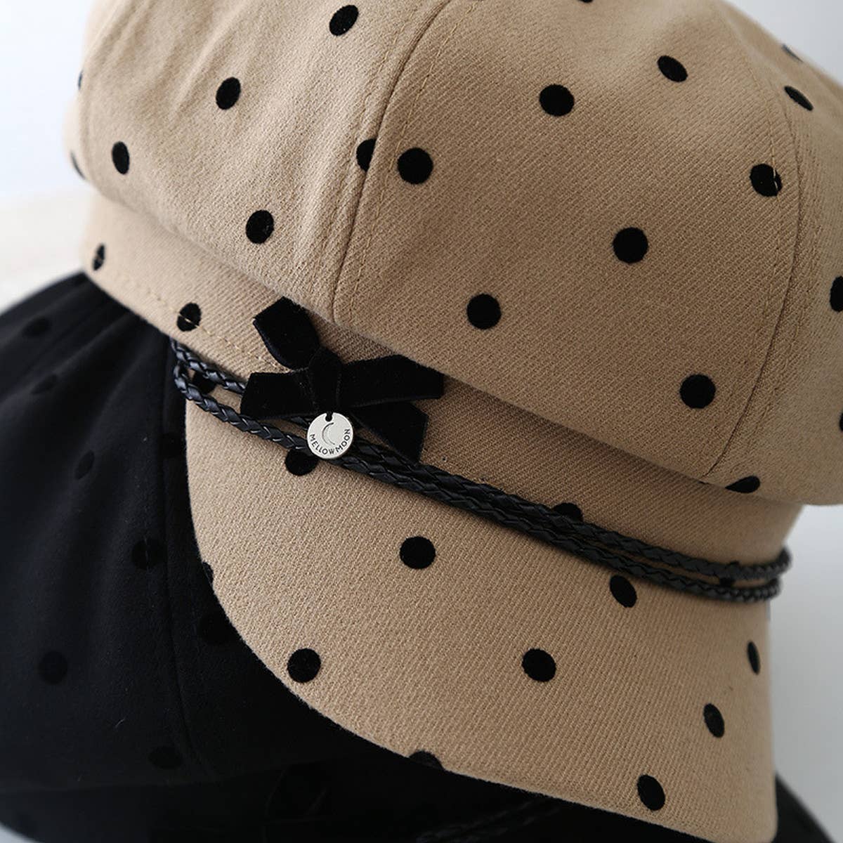2024 NEW OUTDOOR SUNSHADE POLKA DOT BUCKET HAT_CWAB2853