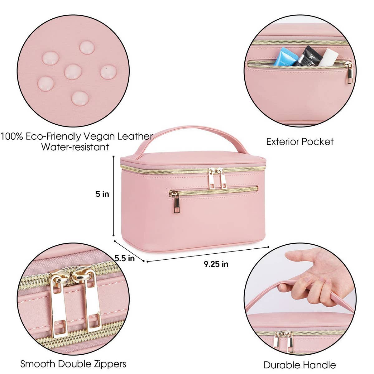 LARGE CAPACITY WATERPROOF TOILETRY BAG STORAGE BAG_CWAB2356