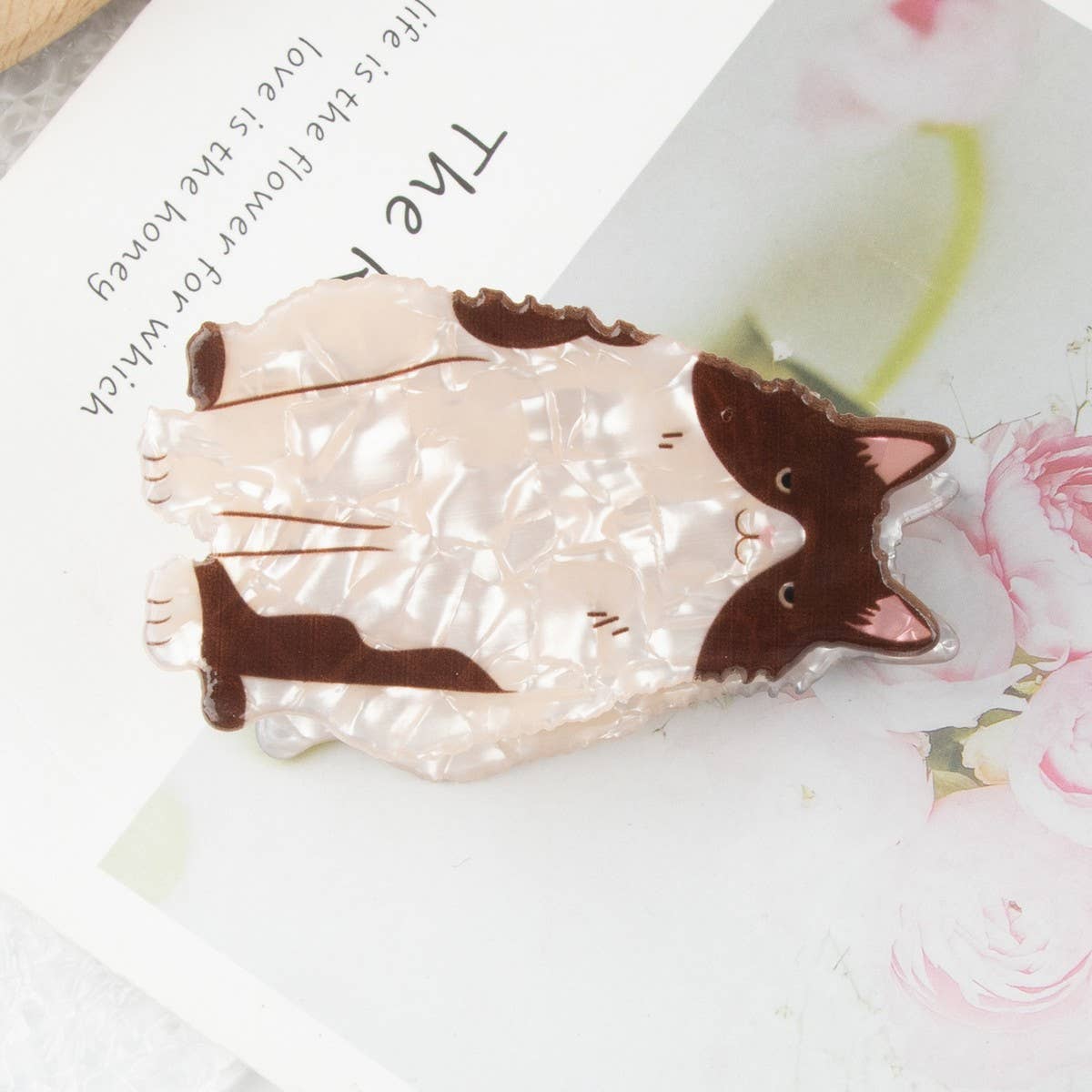 Cute Cat Hair Claw Clip for Women, Cartoon Style_CWAHA0689