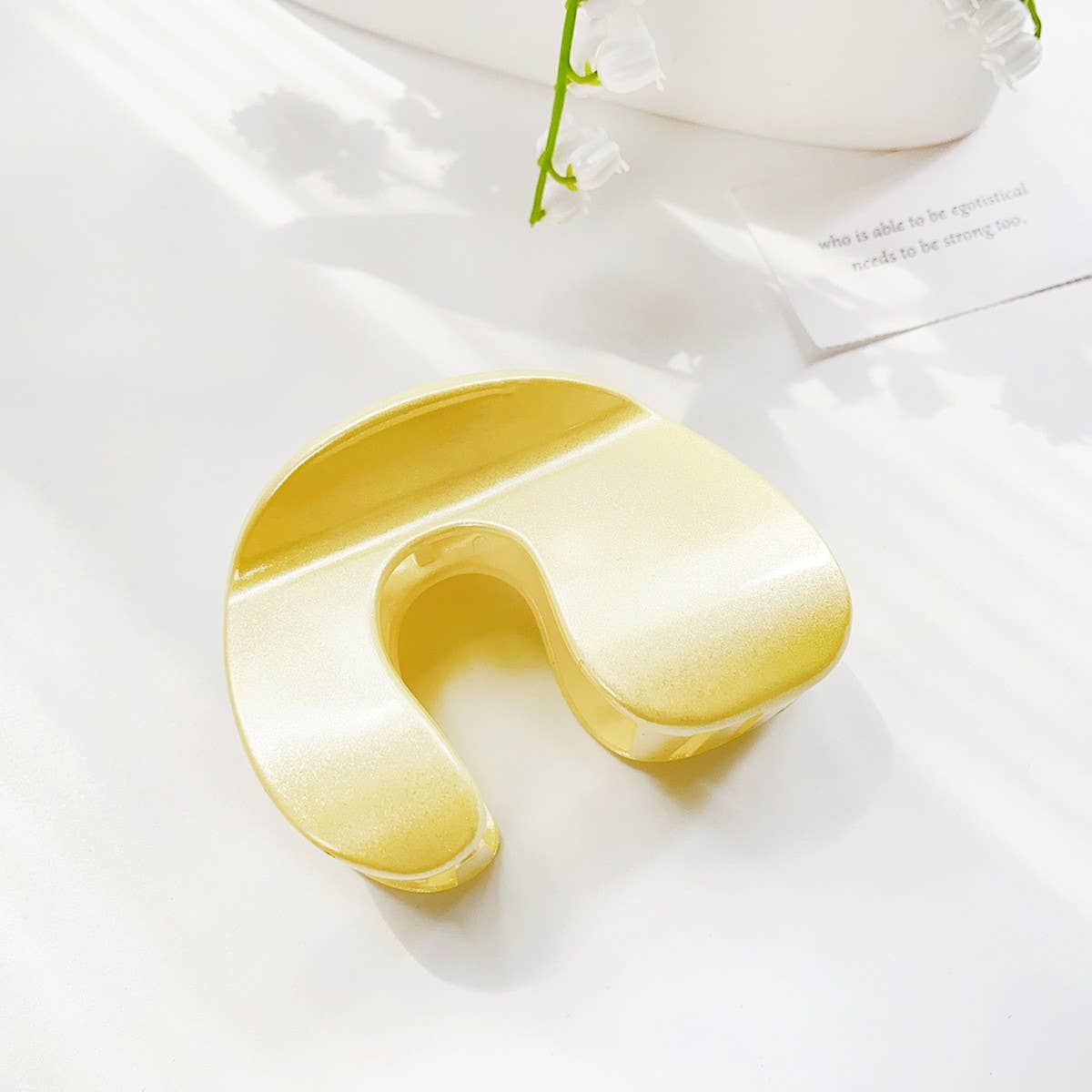 CANDY COLOR ARCHED FASHIONABLE AND GENTLE HAIRPIN_CWAHA1484