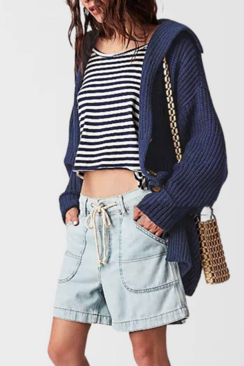 CWOCAL2203_FASHION BAGGY LAPEL LONG SLEEVE SWEATER CARDIGAN