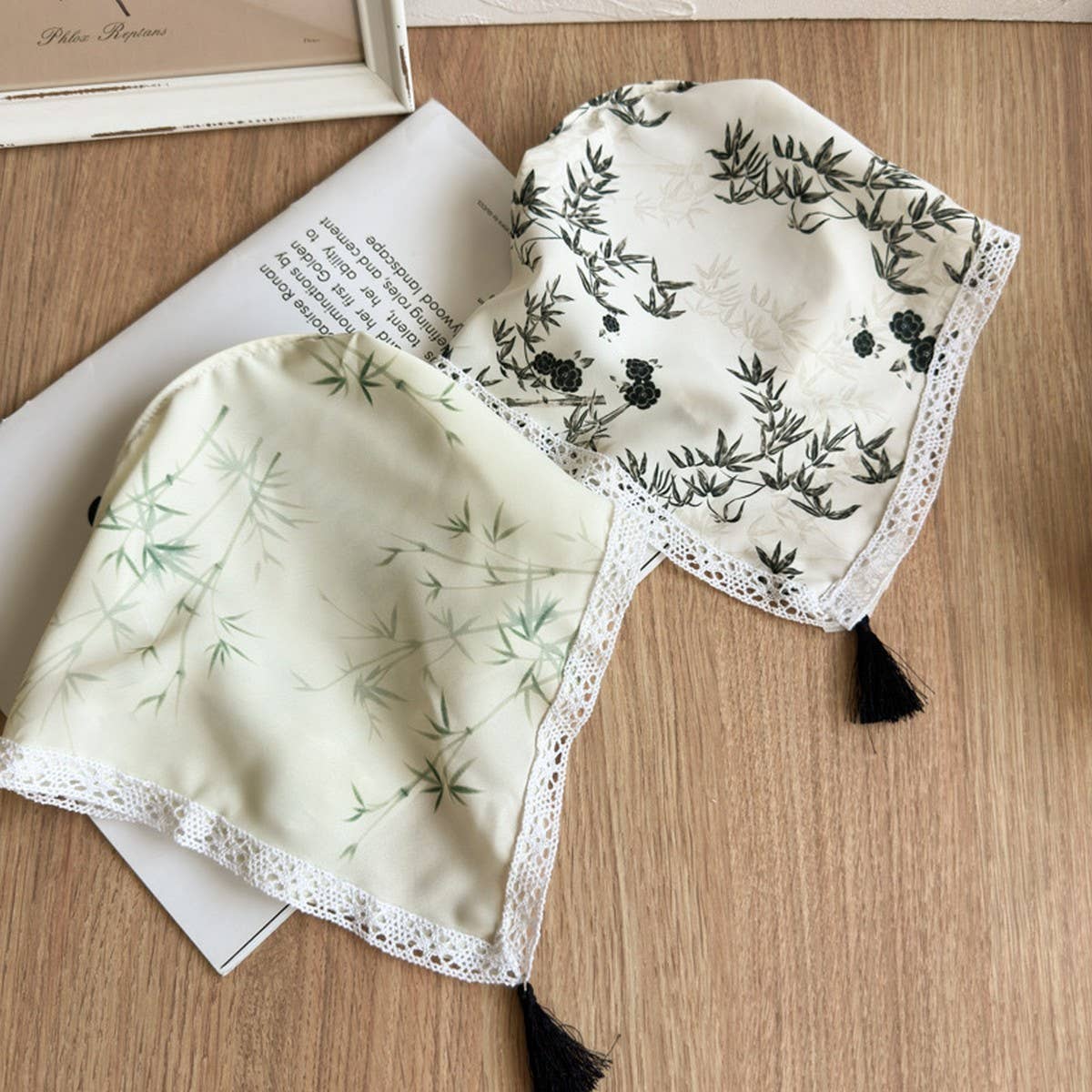 TRIANGLE HEADSCARF WITH INTEGRATED HEADBAND_CWAHA1360