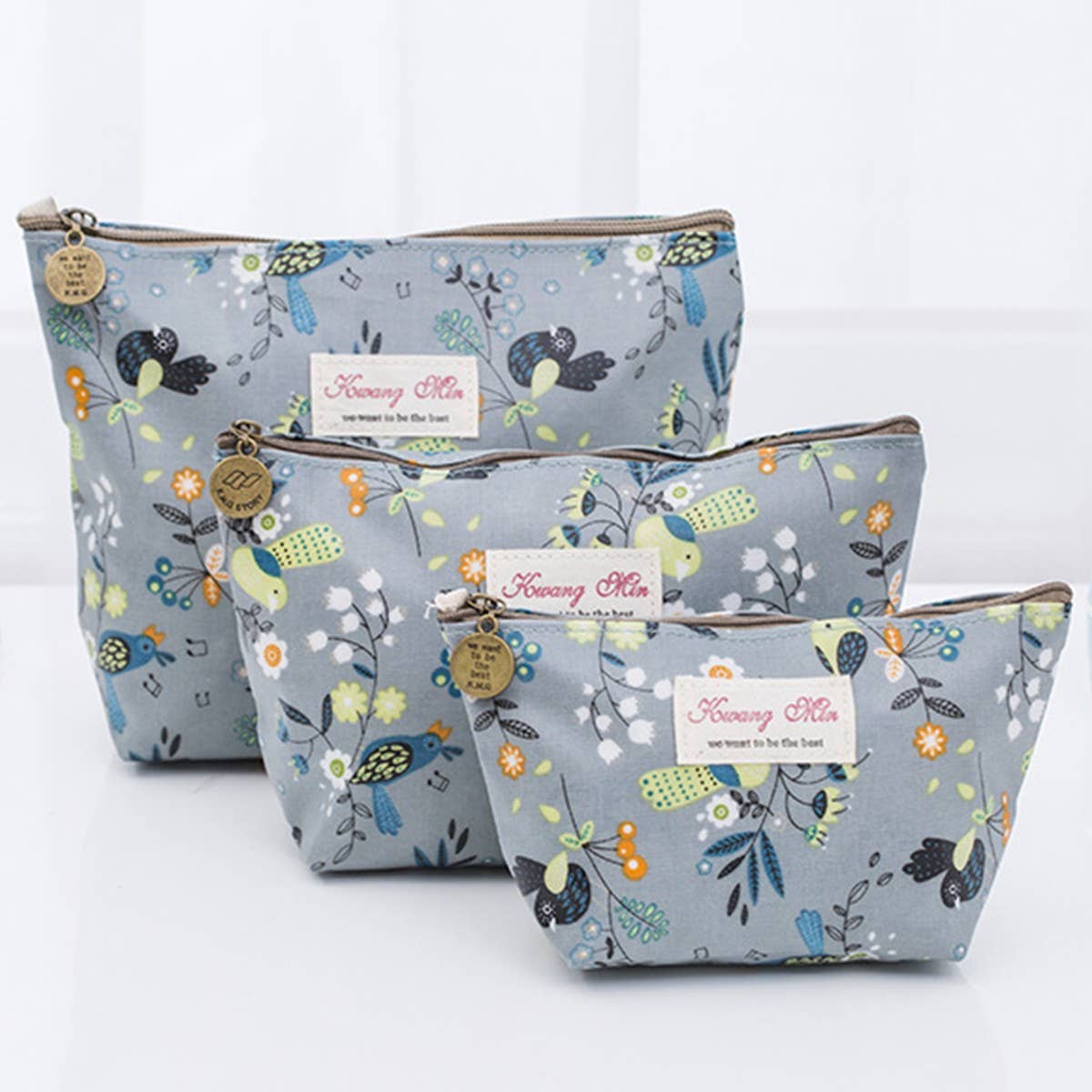 MAKEUP POUCH TOILETRY ZIPPER POUCH ORGANIZER_CWAB1733