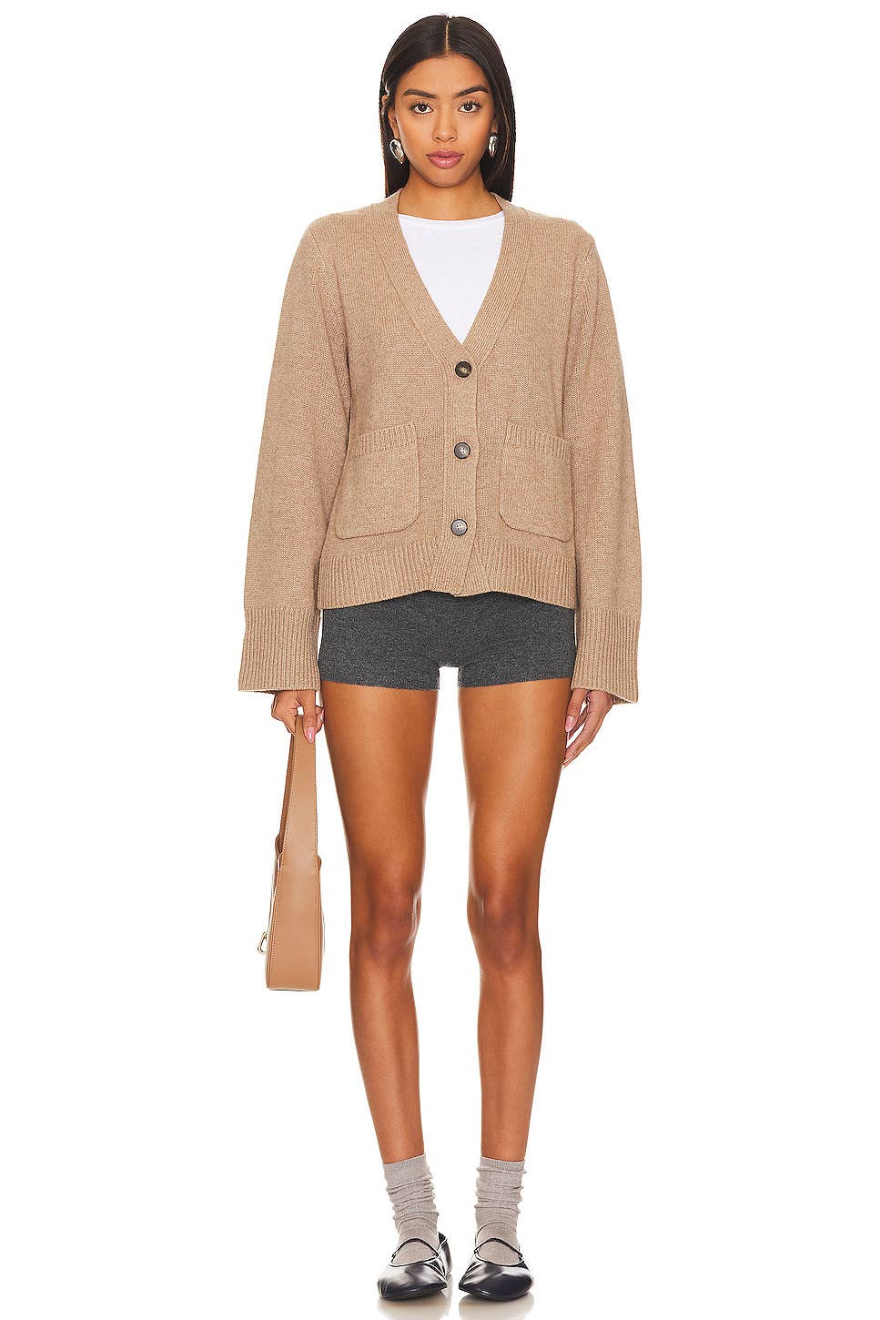 SOLID COLOR LONG-SLEEVED CASUAL CARDIGAN SWEATER