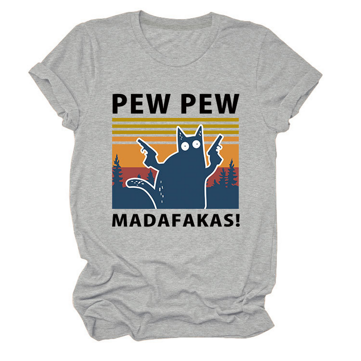 Ladies' Summer Tee, Casual Loose Fit T-Shirt_CWTTS1492