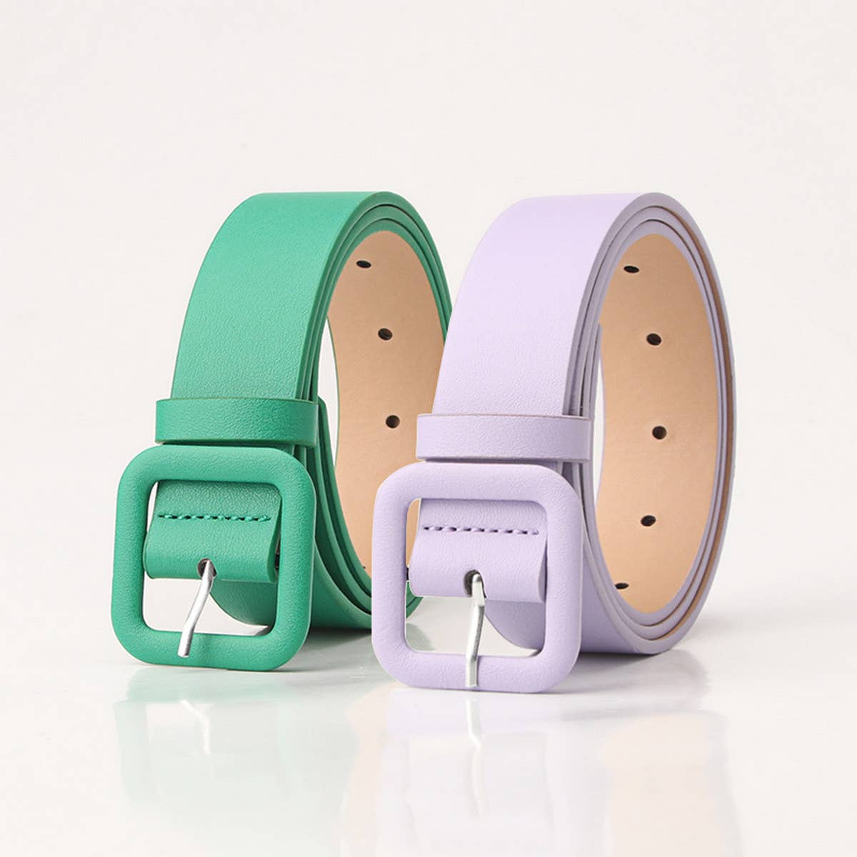 CWABE0916_SIMPLE CANDY COLOR BELT