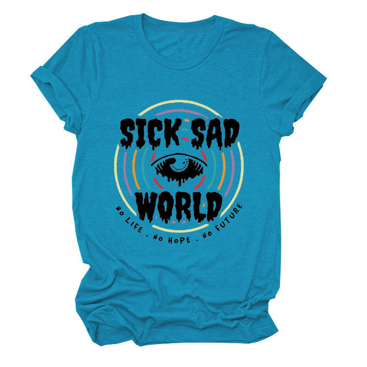 Simple Crew Neck Tee ??Comfortable Fit_CWTTS1532