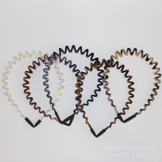 HIGH TOP WAVE LIGHT LUXURY HEADBAND