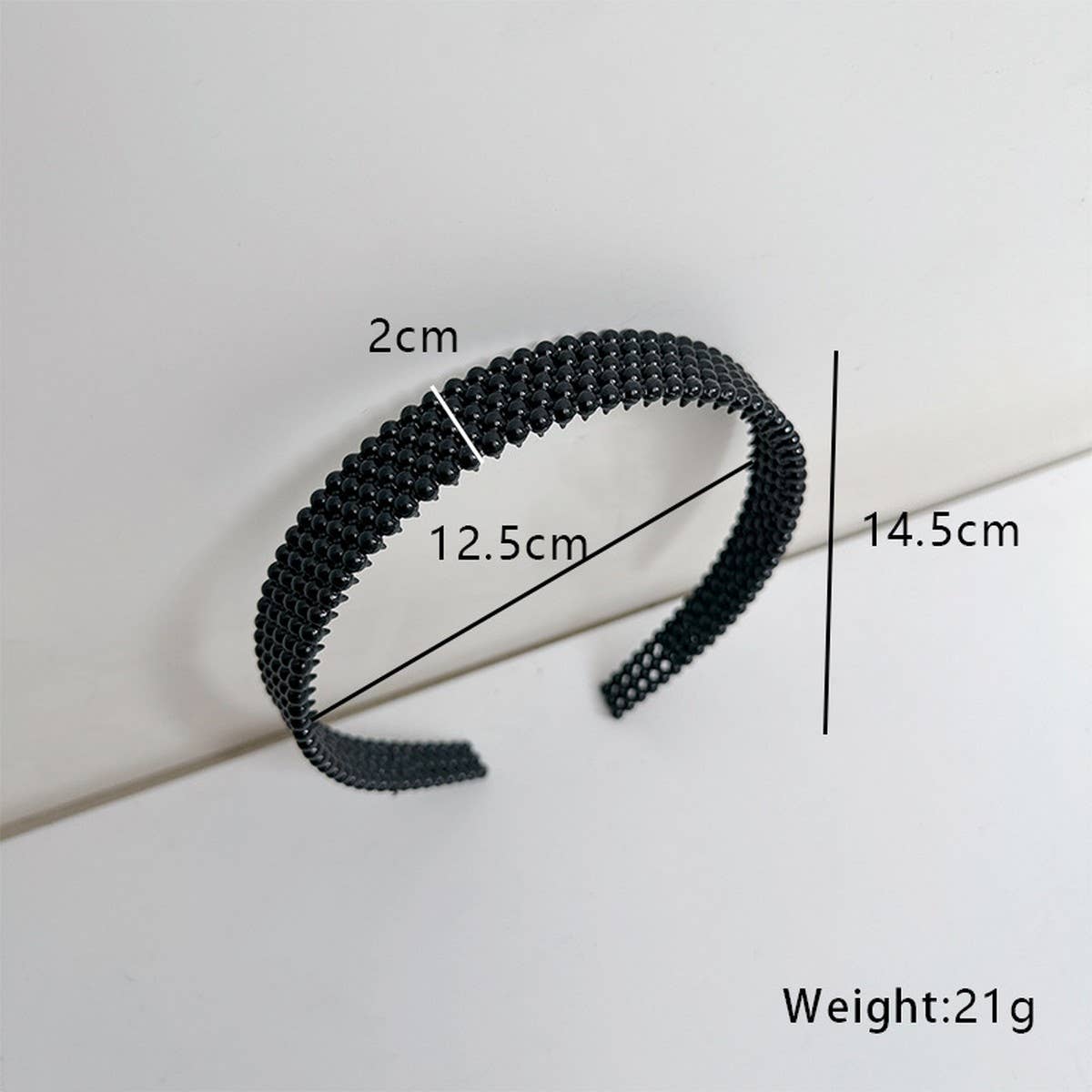 Pearl Acrylic Headband ??Stylish Hair Accessory_CWAHA5659