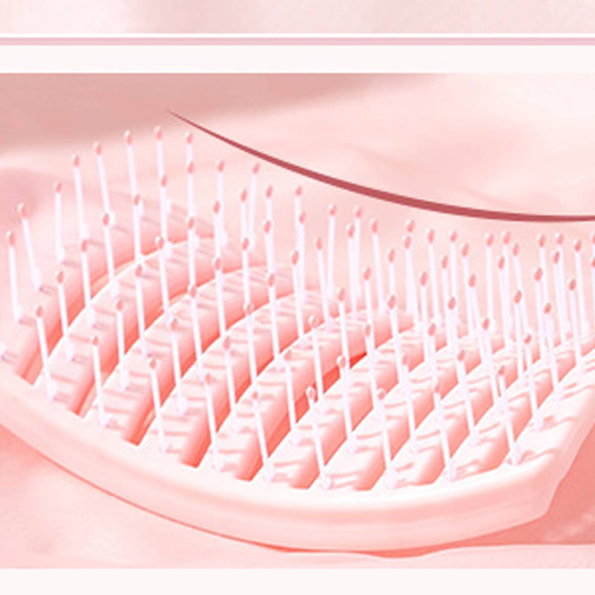 WOMEN HAIR ROOT FLUFFY MASSAGE LARGE CURVED COMB