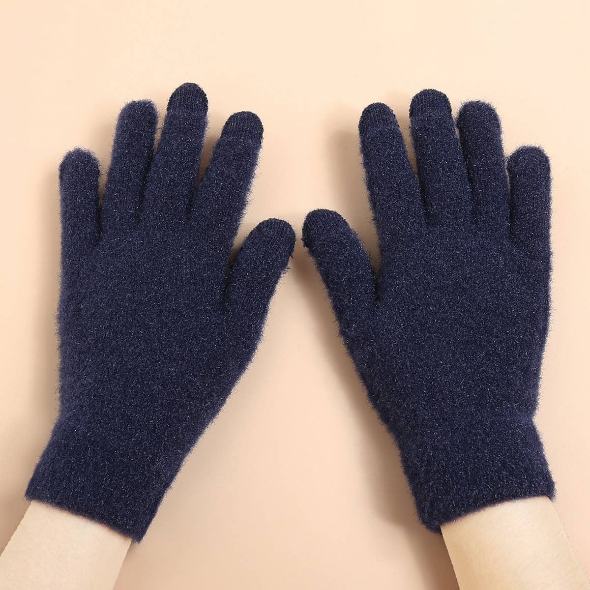 WOMEN WARM COLD-PROOF KNITTED GLOVES_CWAG0125