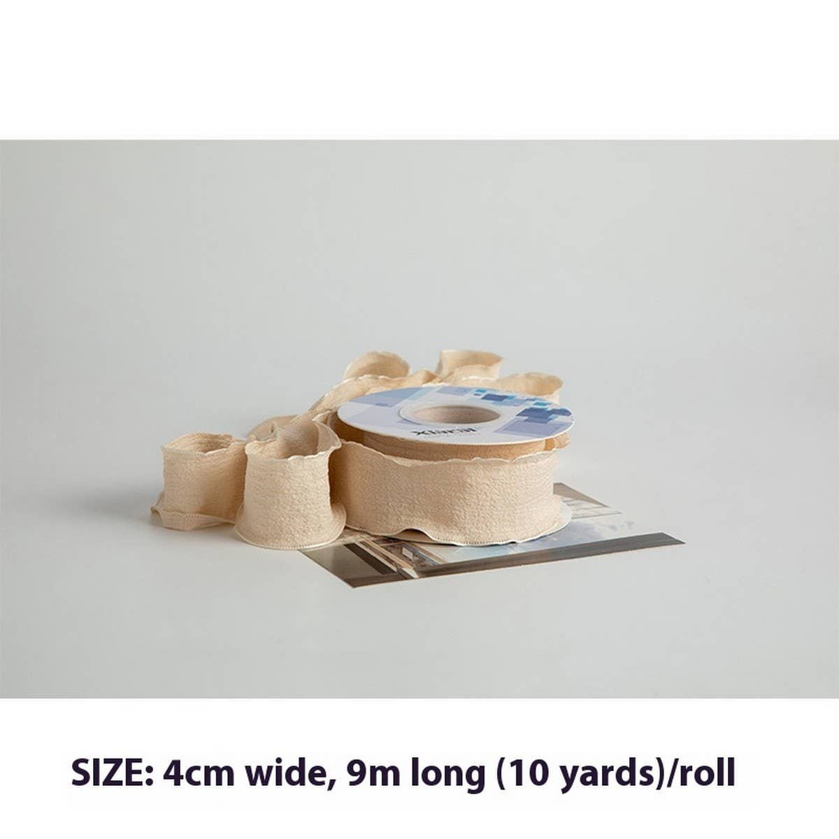 4CM WAVE LACE RUFFLED RIBBON DIY RIBBON_CWMM5775