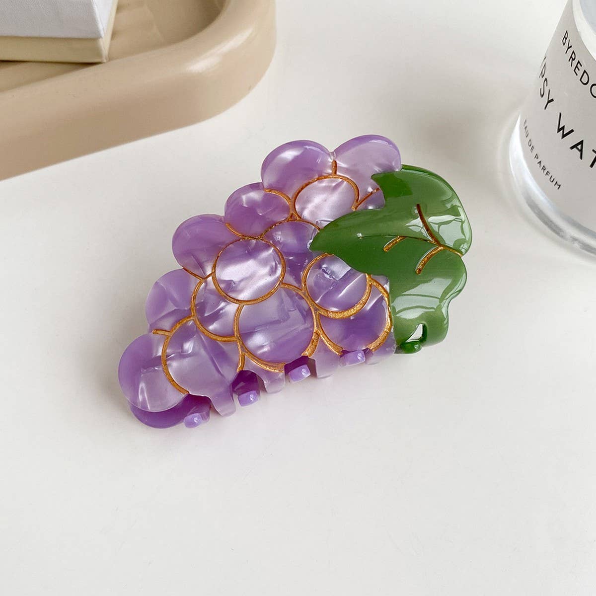 Peach & Apple Hair Claw ??Cute Summer Accessory_CWAHA5889