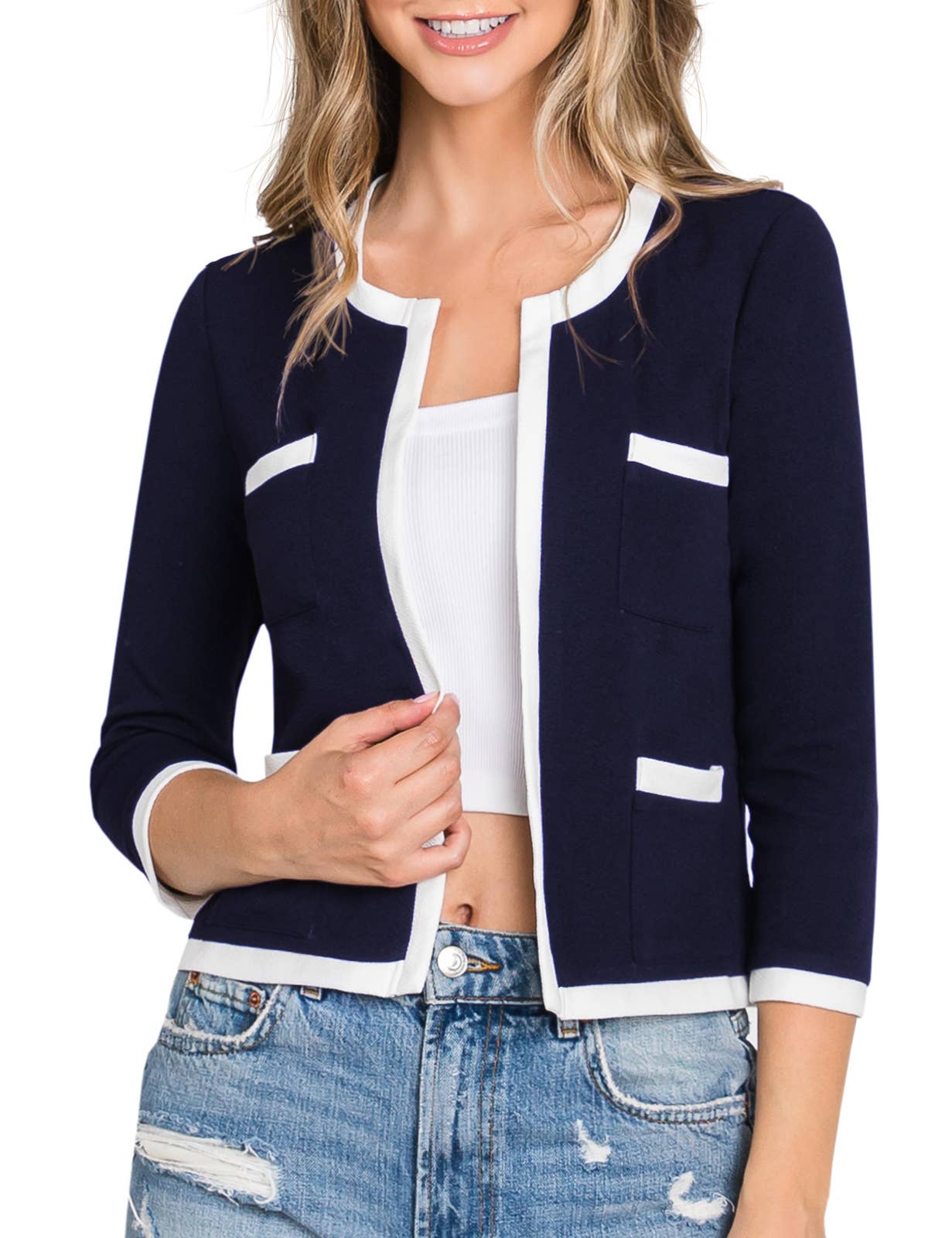 WOMEN CASUAL SOLID BLOUSE_CWOBL098