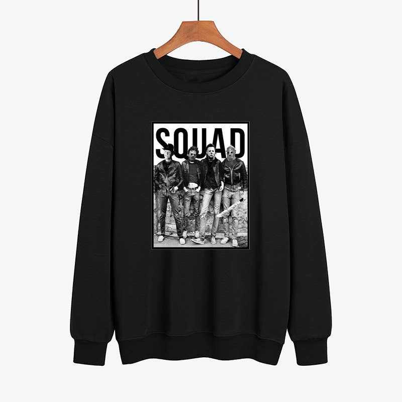 Ghost-Catching Team'S Trendy Printed Hoodie