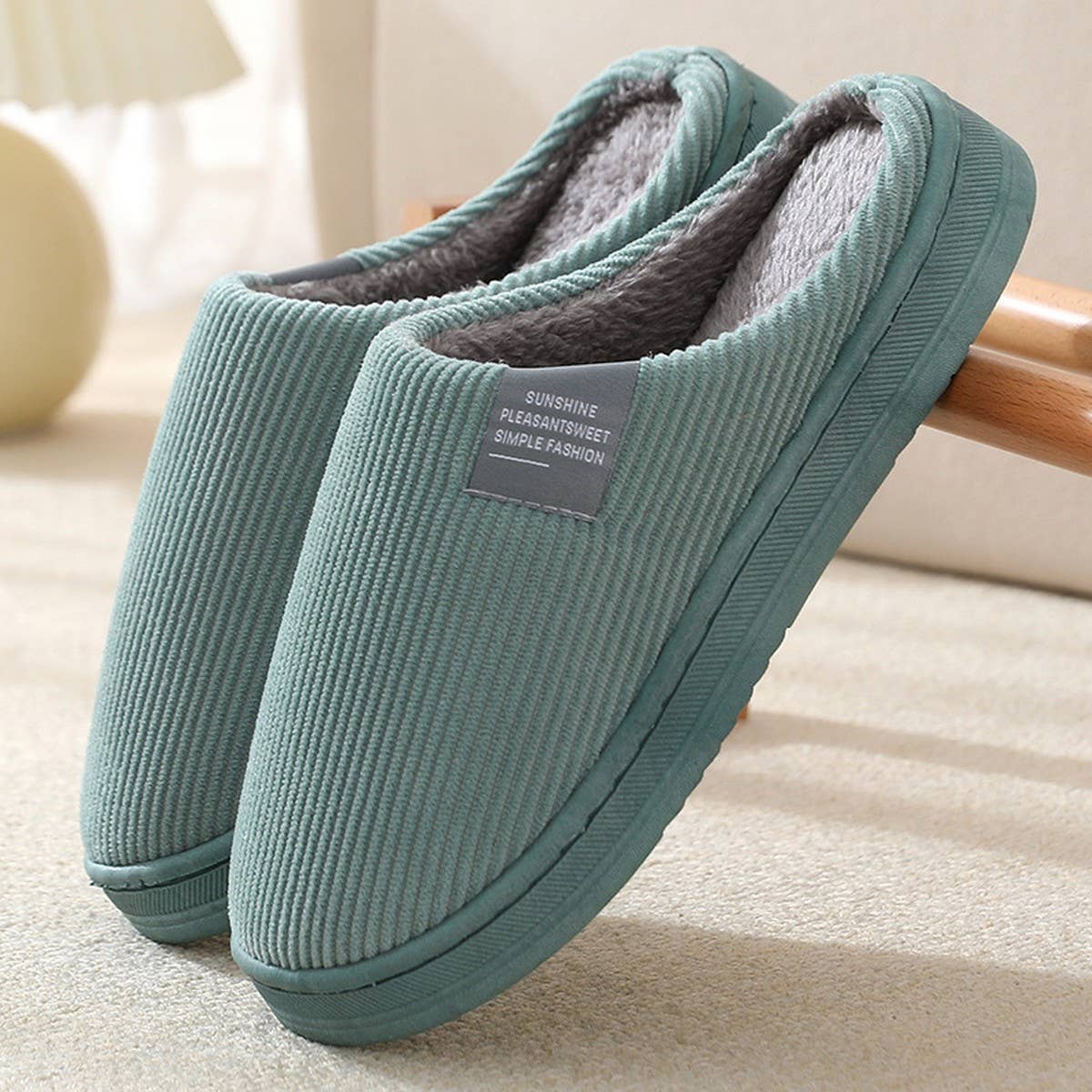 MINIMALIST WARMIES SLIPPERS BEDROOM SLIPPERS