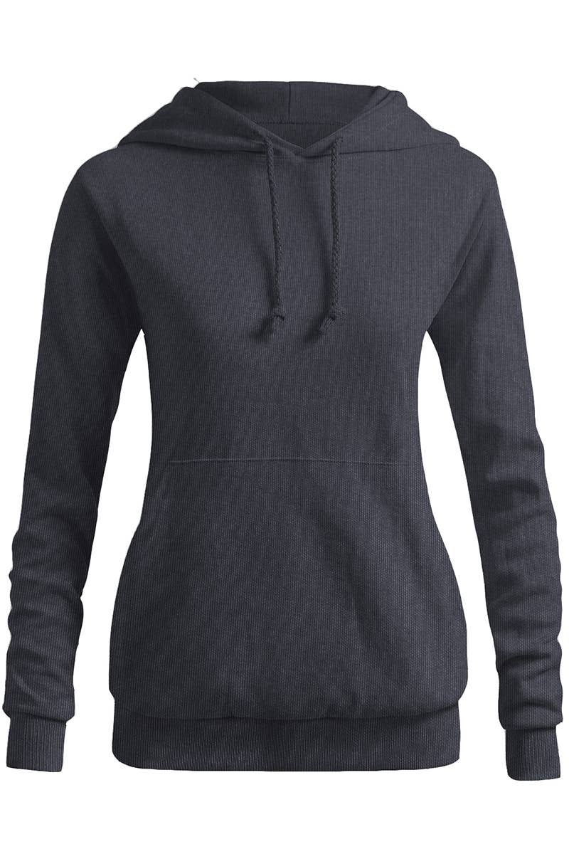KWOHOL044_Basic Lightweight Pullover Hoodie