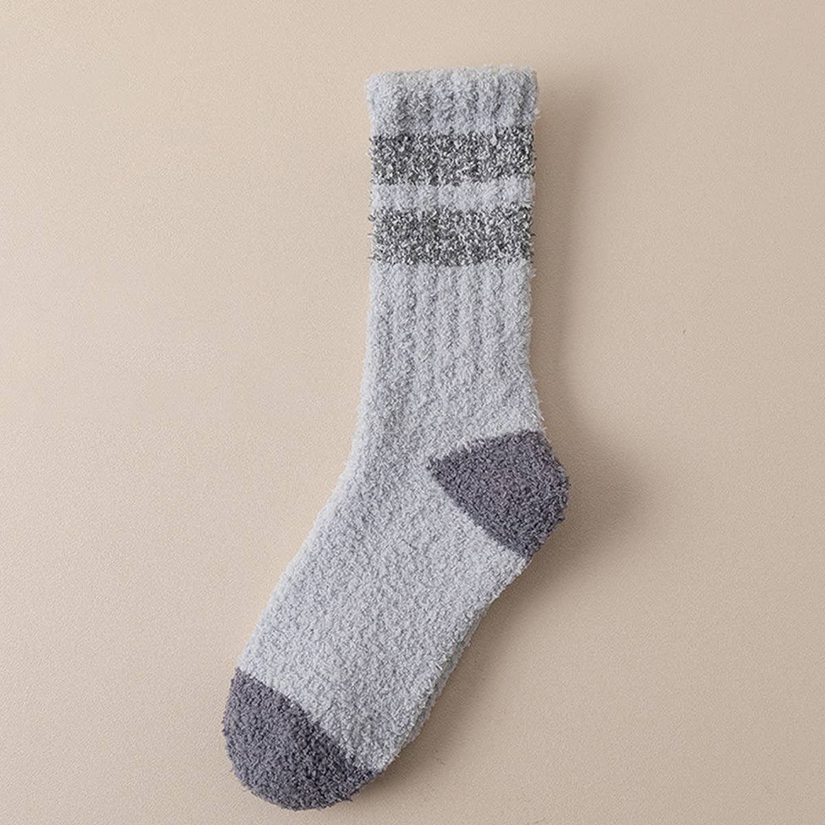 AUTUMN AND WINTER MID-LENGTH THICK FLEECE SOCKS_CWMS0772