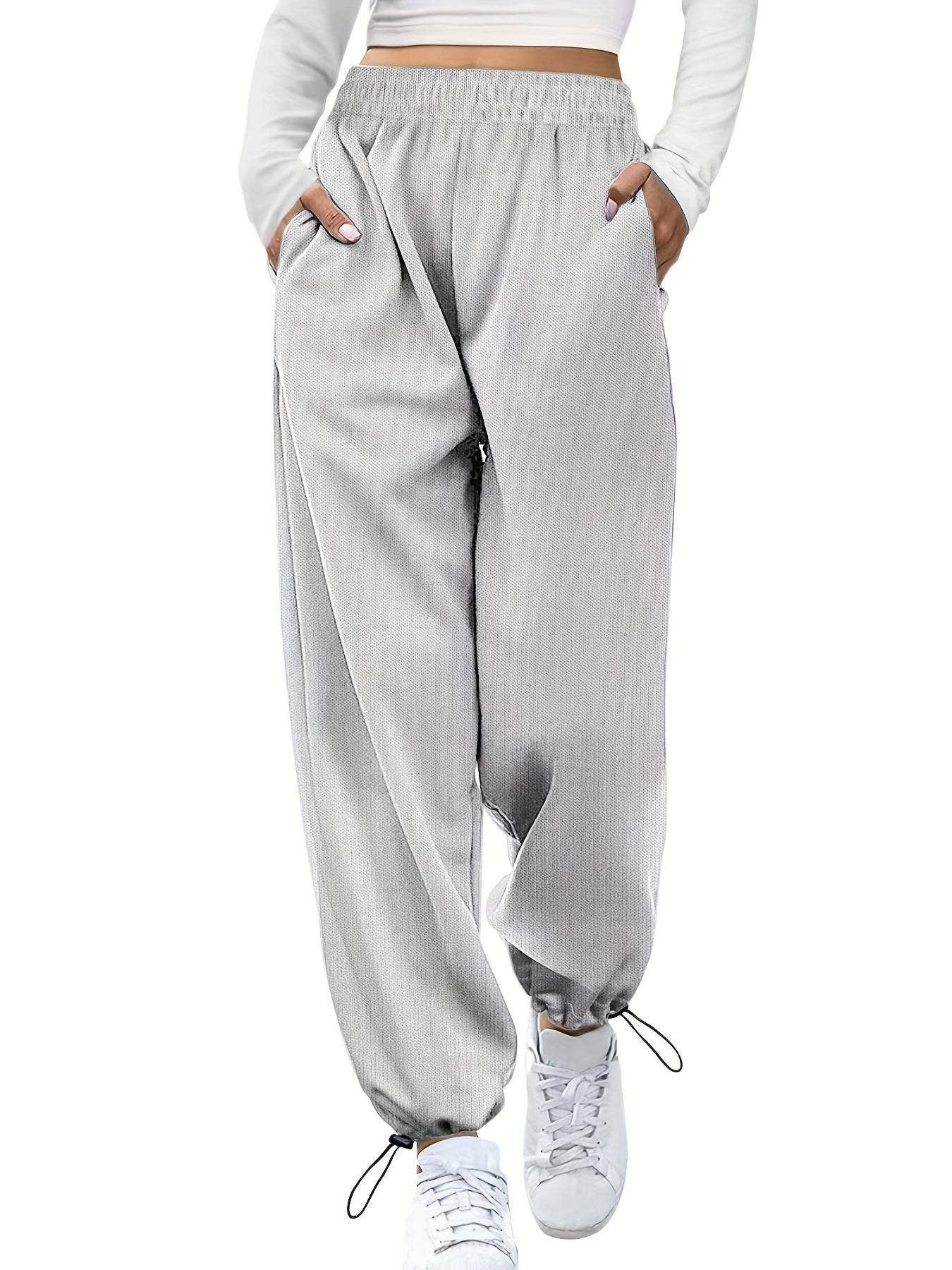 DRAWSTRING WIDE-LEG PANTS WITH ANKLE CORSETS