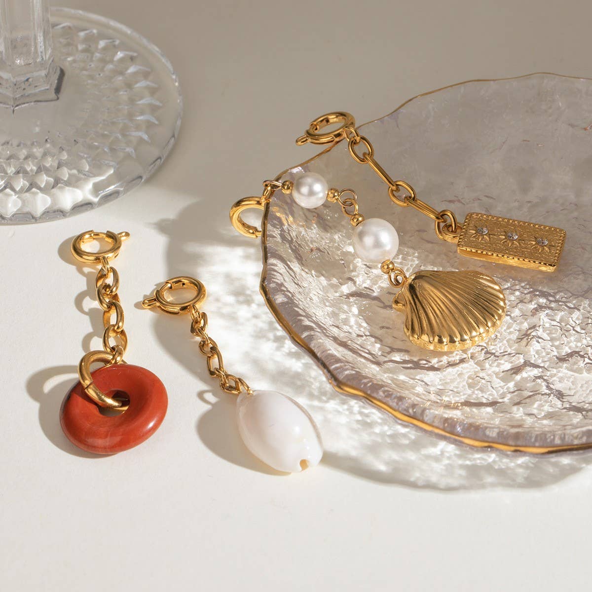 STAINLESS STEEL DIY PEARL PENDANT JEWELRY_CWMM4678